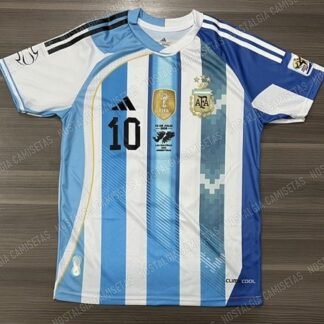 CAMISETA ARGENTINA HOMENAJE MESSI MALVINAS TALLE S/M/L/XL/XXL