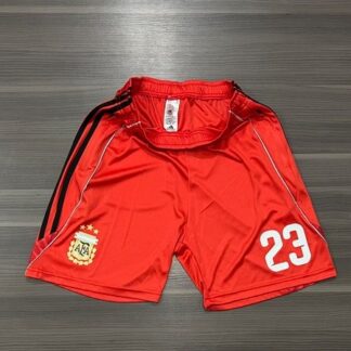 SHORT ARGENTINA MARTÍNEZ N23 ROJO TALLE M/L/XL/XXL
