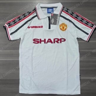 MANCHESTER UNITED RETRO BLANCA TALLES(M/XL/XXL)
