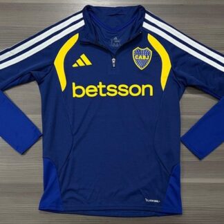 BUZO BOCA JUNIORS ENTRENAMIENTO AZUL TALLE S/L/XL/XXL