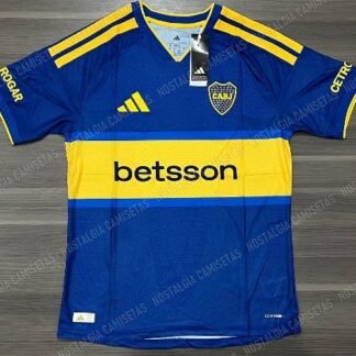 CAMISETA BOCA JUNIORS TITULAR 2026 VERSIÓN JUGADOR TALLE S/M/L/XL/XXL